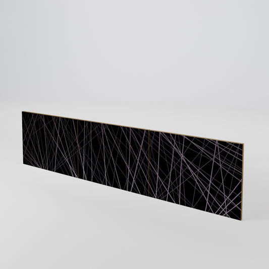SHIMMER SPIDERGRAM 3-Piece TV Cabinet Door Set