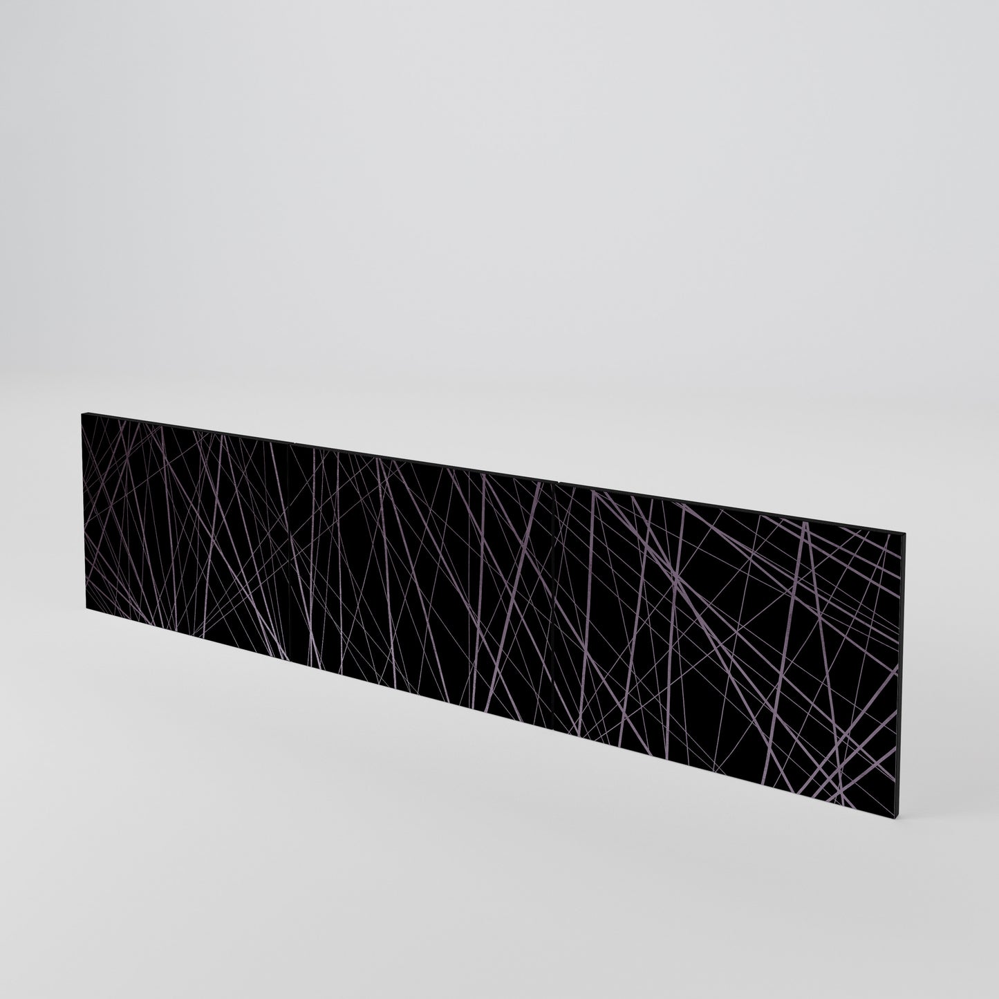 SHIMMER SPIDERGRAM 3-Piece TV Cabinet Door Set