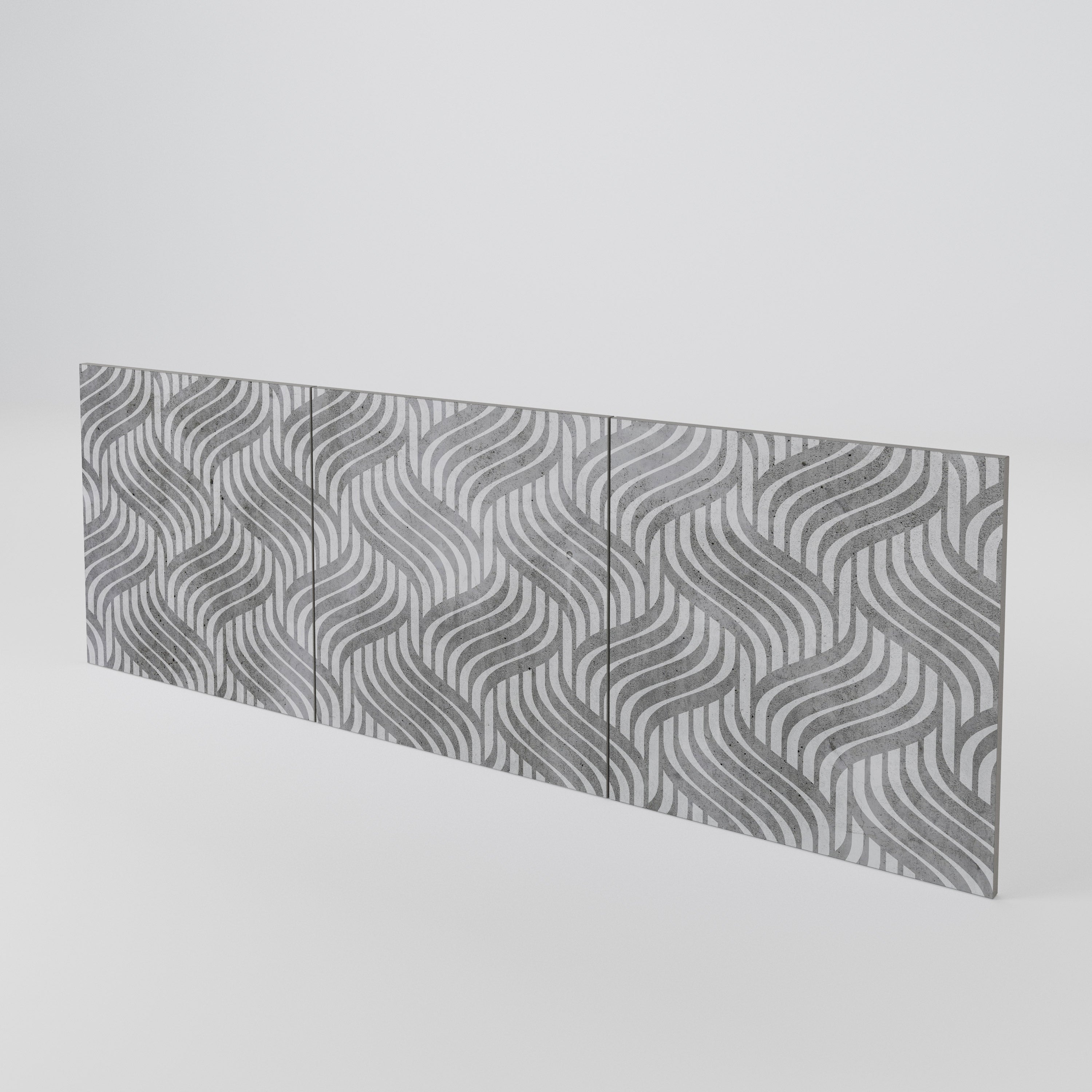 CONCRETE MOVEMENT 3-Piece Sideboard Door Set