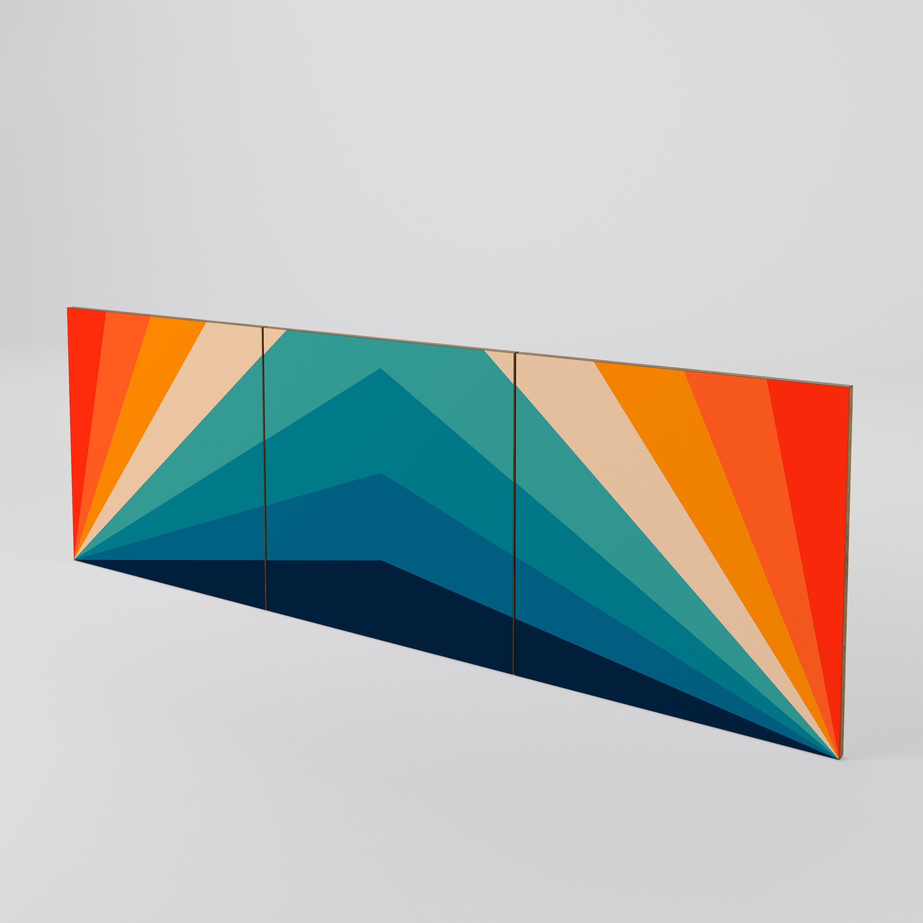 PRISM CONCUSSION 3-Piece Sideboard Door Set