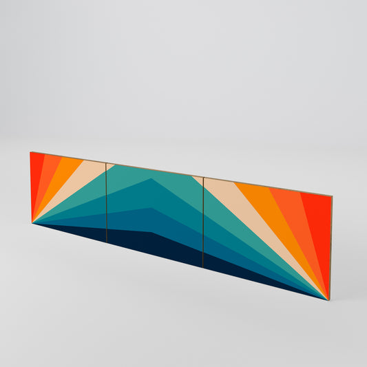 PRISM CONCUSSION 3-Piece TV Cabinet Door Set