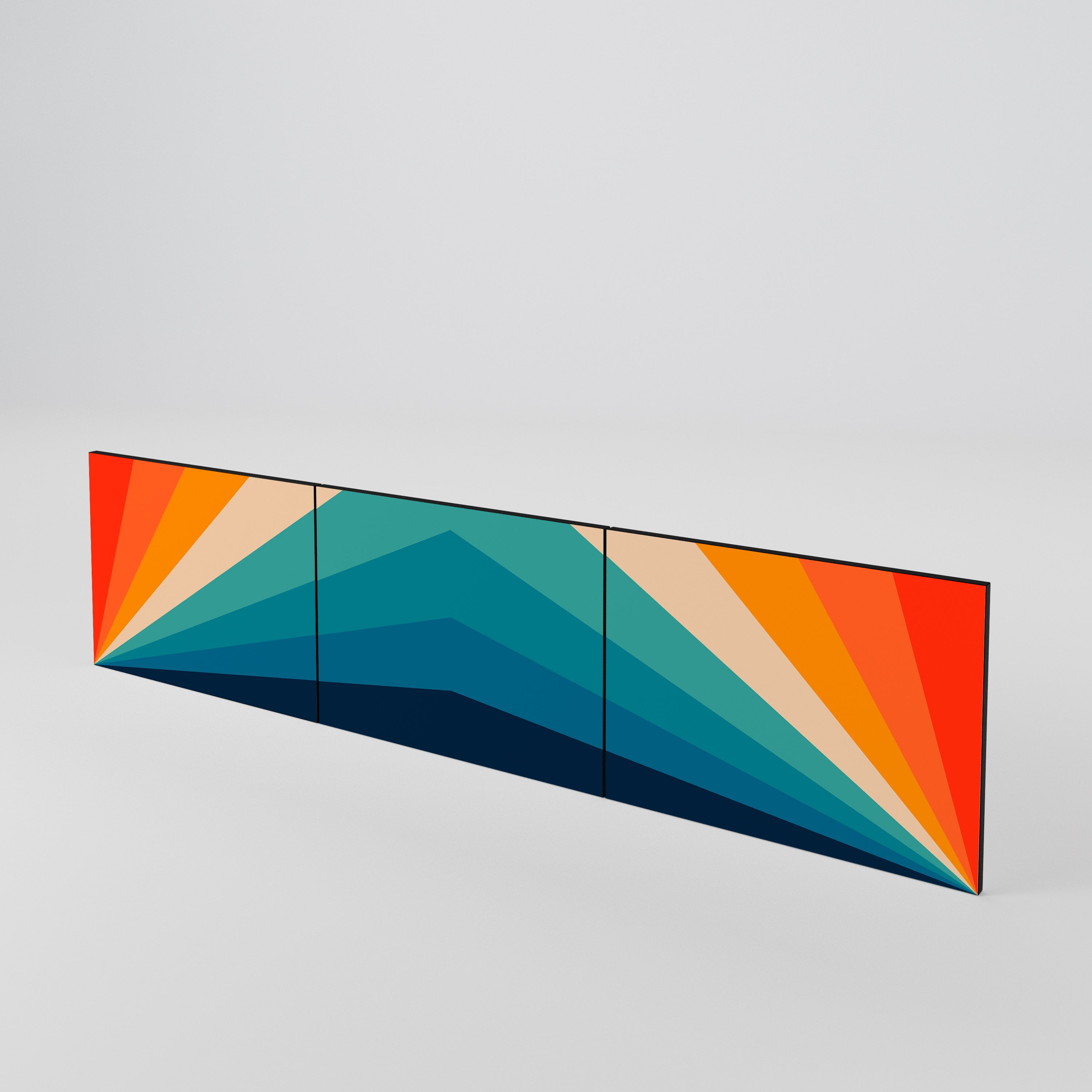 PRISM CONCUSSION 3-Piece TV Cabinet Door Set