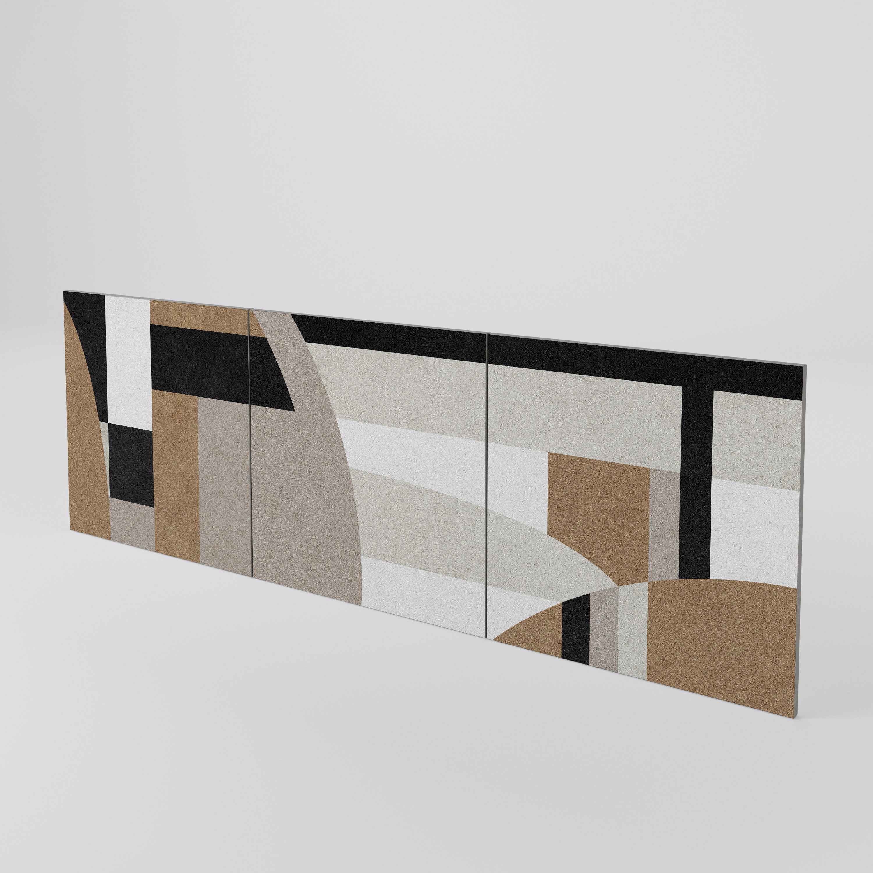 DELICATE MEMENTO 3-Piece Sideboard Door Set