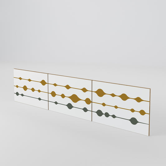 VIVID TONE 3-Piece TV Cabinet Door Set