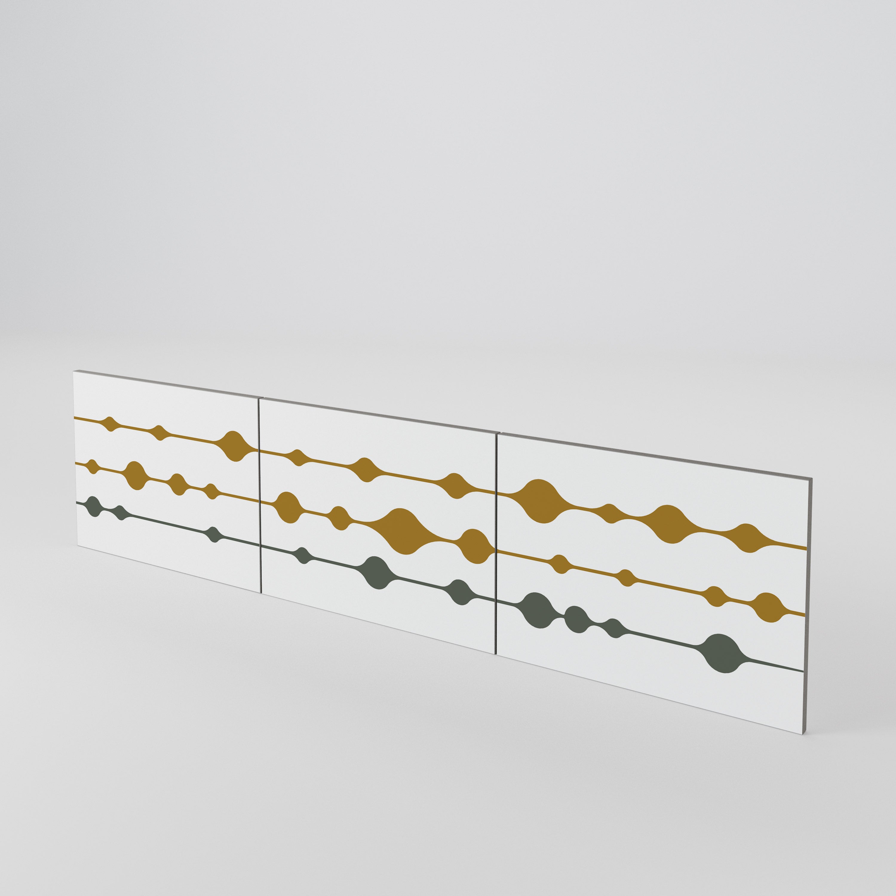 VIVID TONE 3-Piece TV Cabinet Door Set