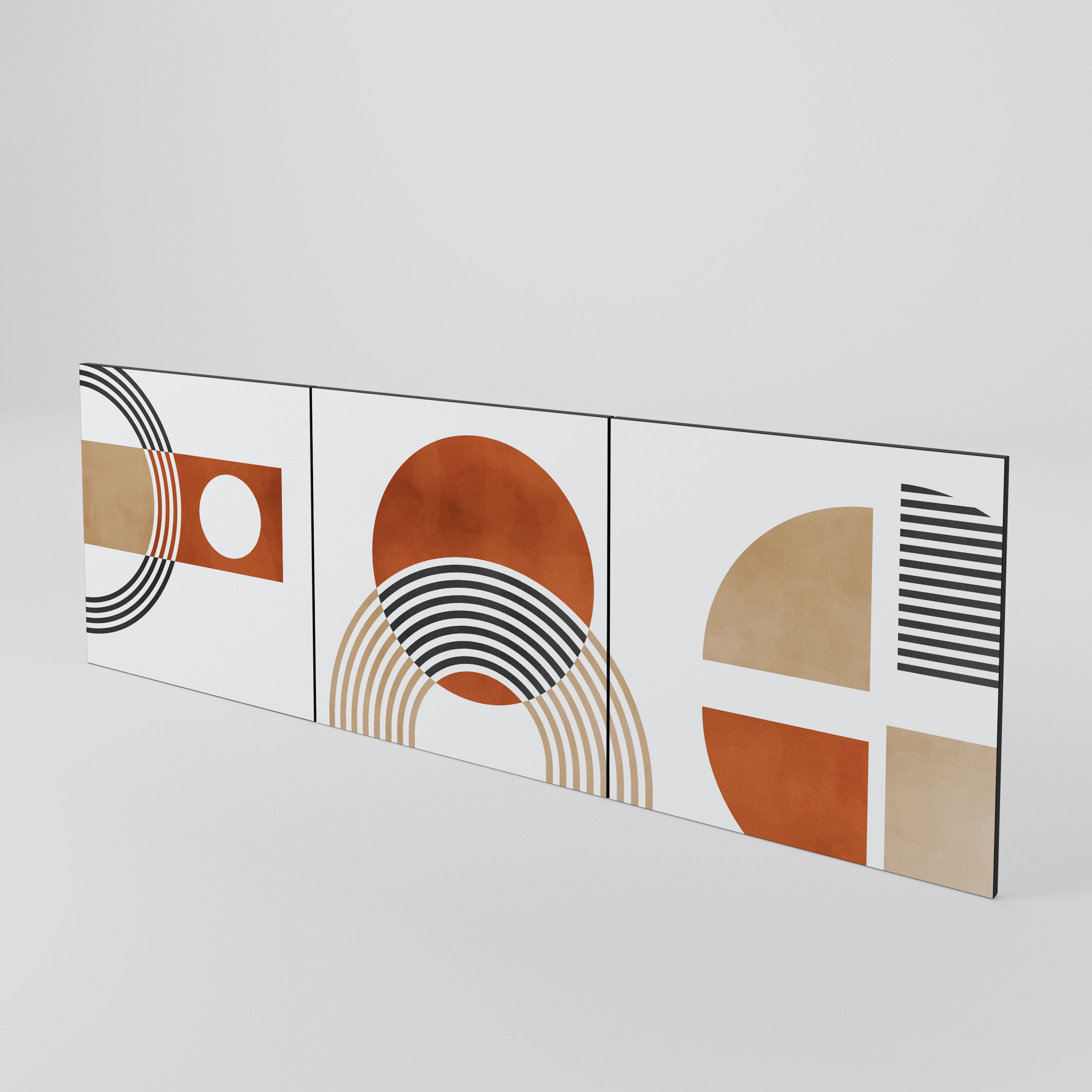 CIRCLE RHYTM 3-Piece Sideboard Door Set