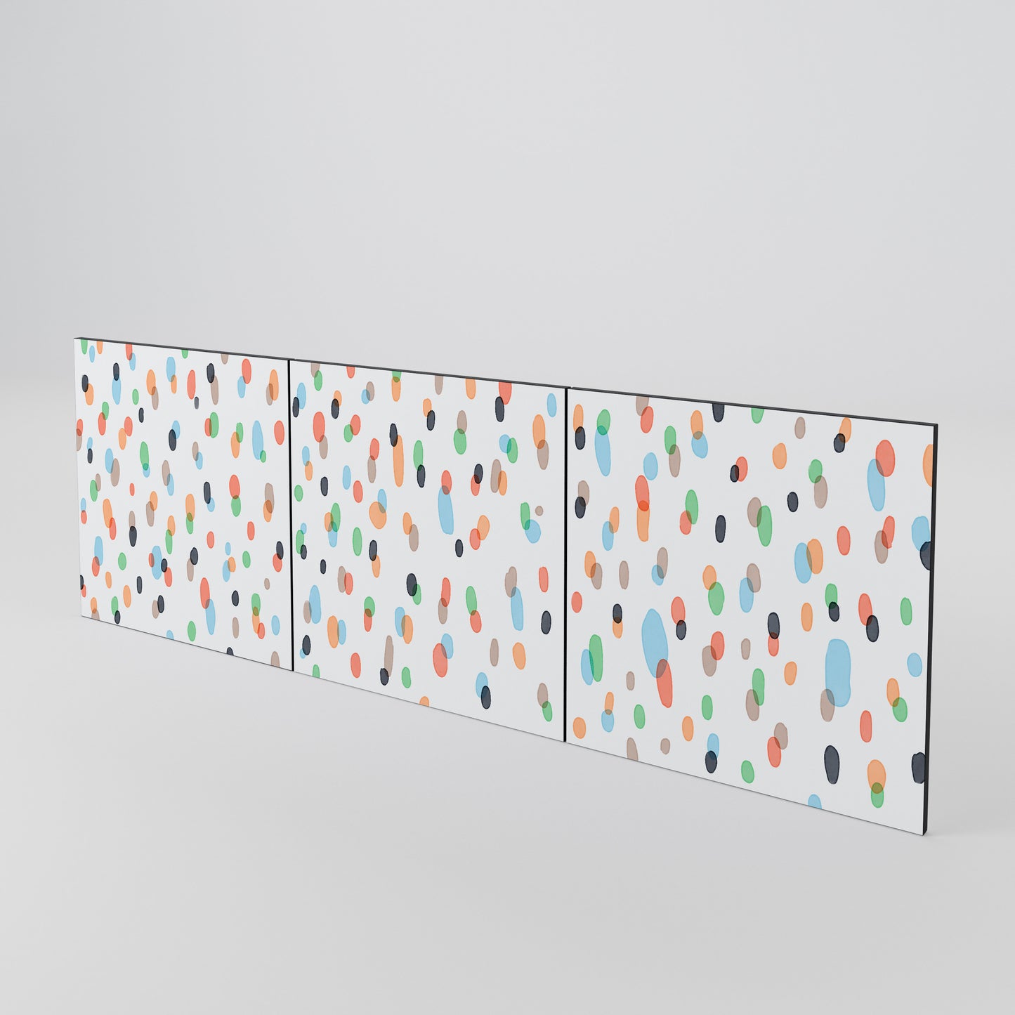ENERGETIC SPOTS 3-Piece Sideboard Door Set