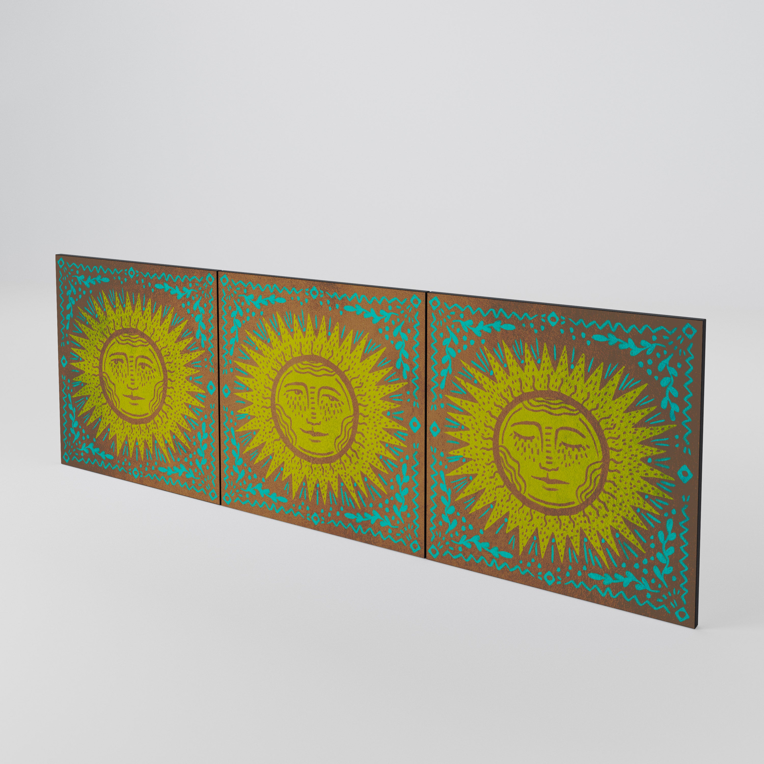 SUNSHINE EULOGY 3-Piece Sideboard Door Set