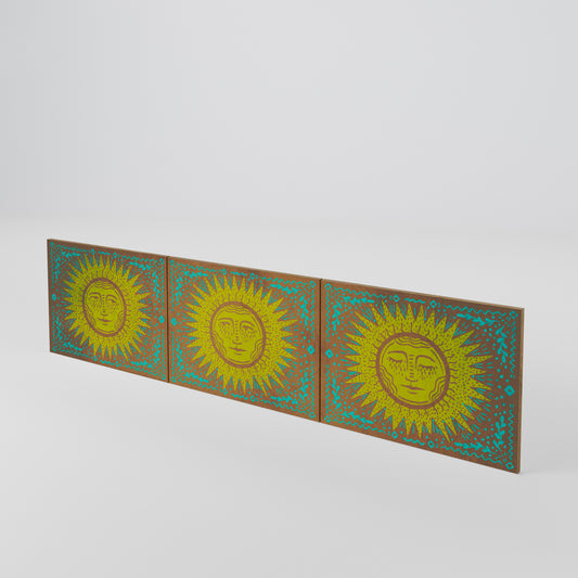 SUNSHINE EULOGY 3-Piece TV Cabinet Door Set