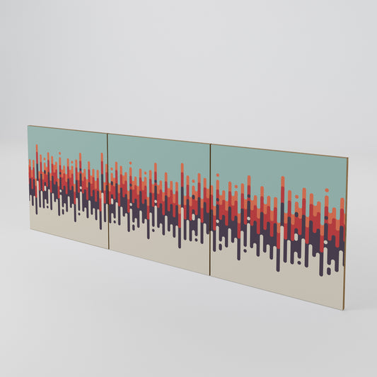 CHROMA CONTOURS 3-Piece Sideboard Door Set