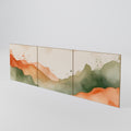 WATERCOLOUR PEAKS 3-Piece Sideboard Door Set