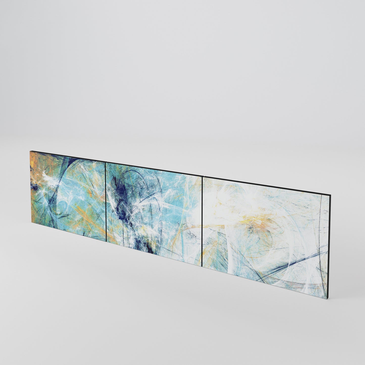 ABSTRACT THOUGHTS 3-Piece TV Cabinet Door Set