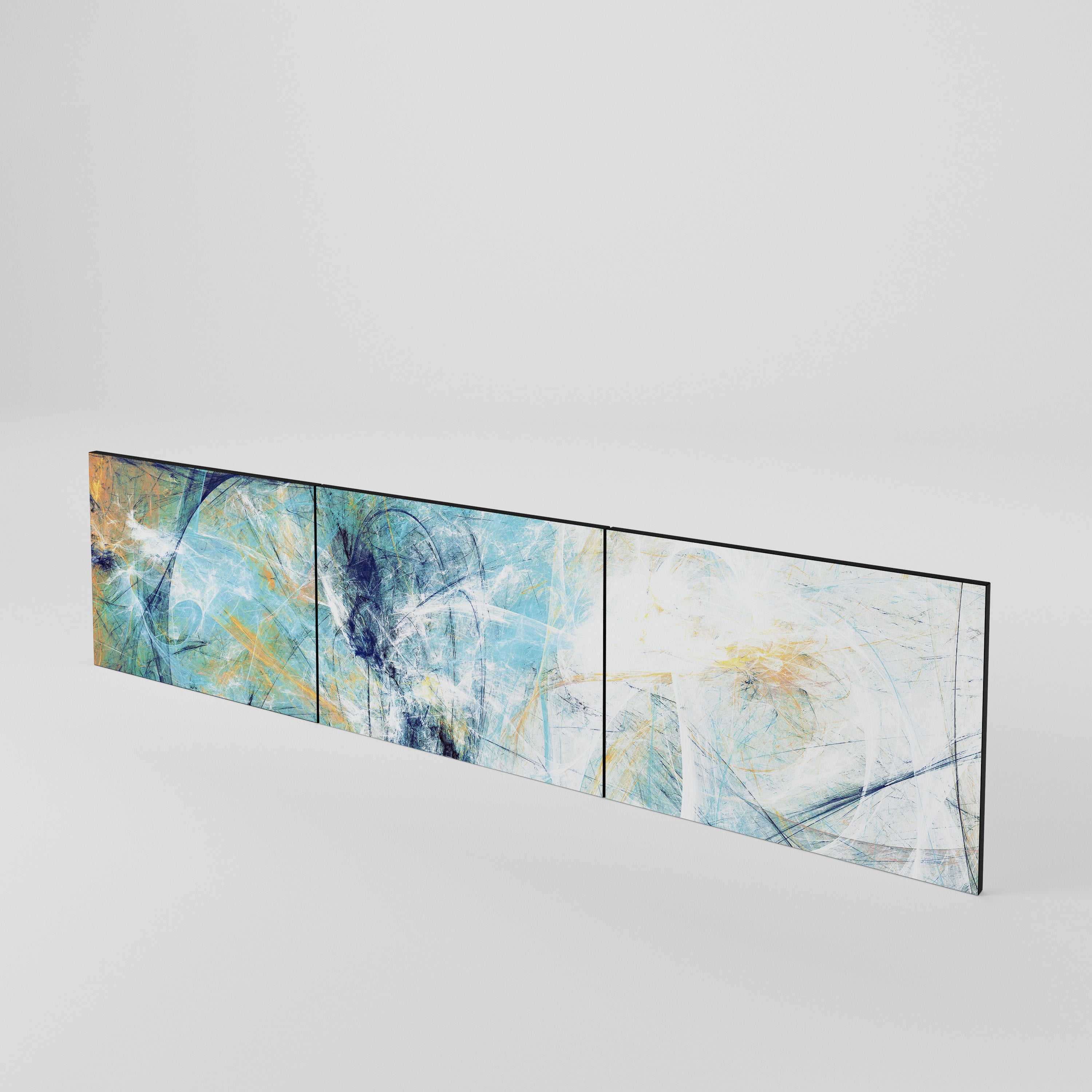 ABSTRACT THOUGHTS 3-Piece TV Cabinet Door Set