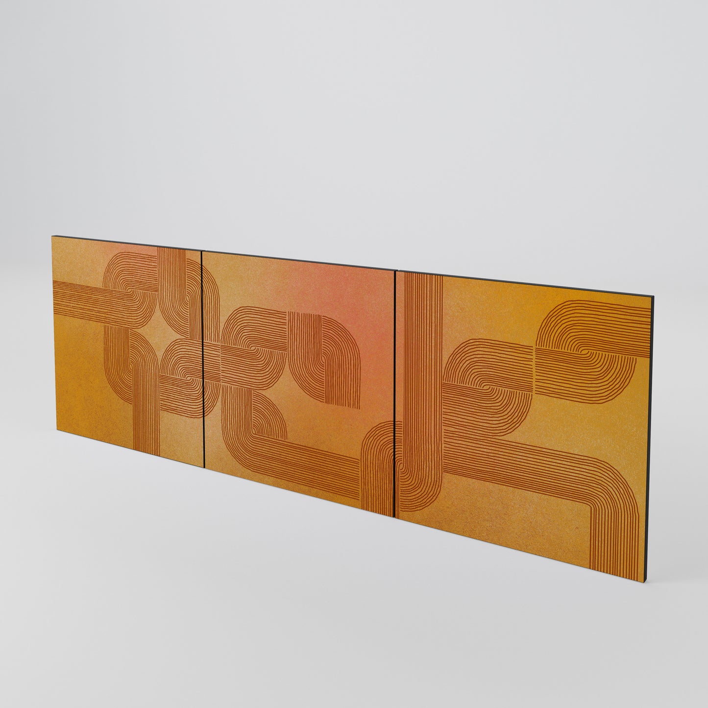 STRENGTHENING RELATION 3-Piece Sideboard Door Set