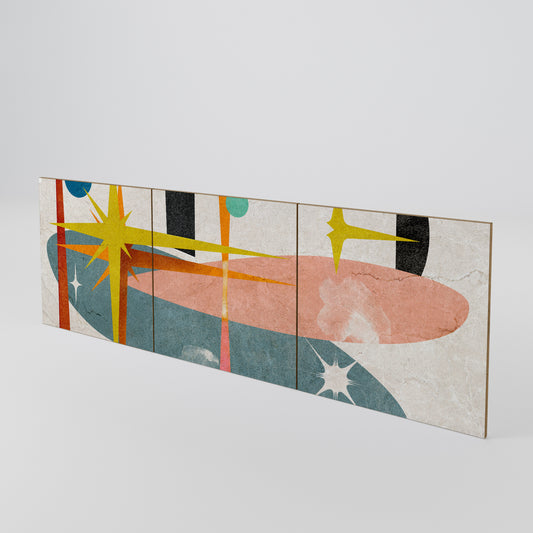 INTERSTELLAR VIBES 3-Piece Sideboard Door Set
