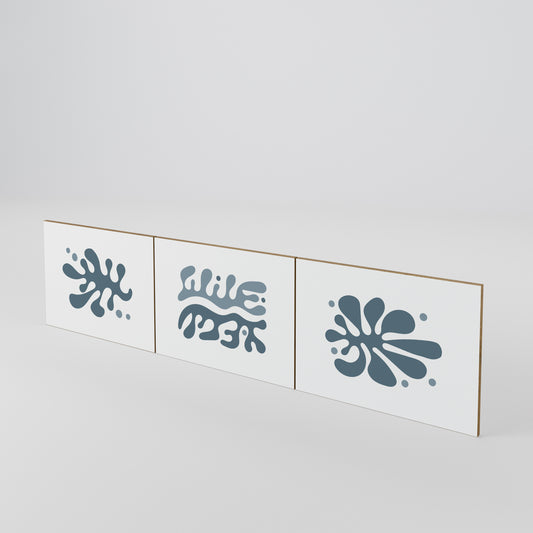 WONDERLAND VEGETATION 3-Piece TV Cabinet Door Set