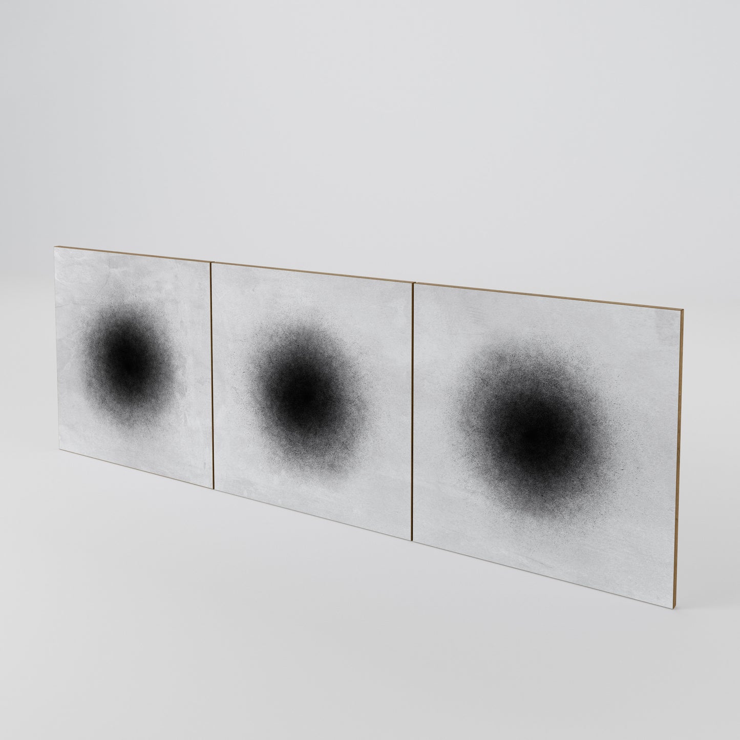 BLACK HOLE 3-Piece Sideboard Door Set