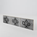 GAMER CHOICE 3-Piece TV Cabinet Door Set