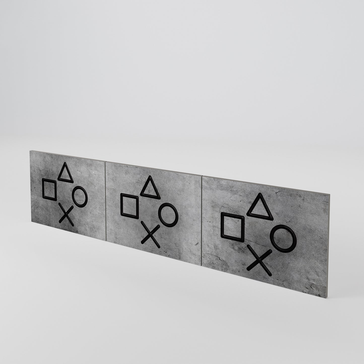 GAMER CHOICE 3-Piece TV Cabinet Door Set