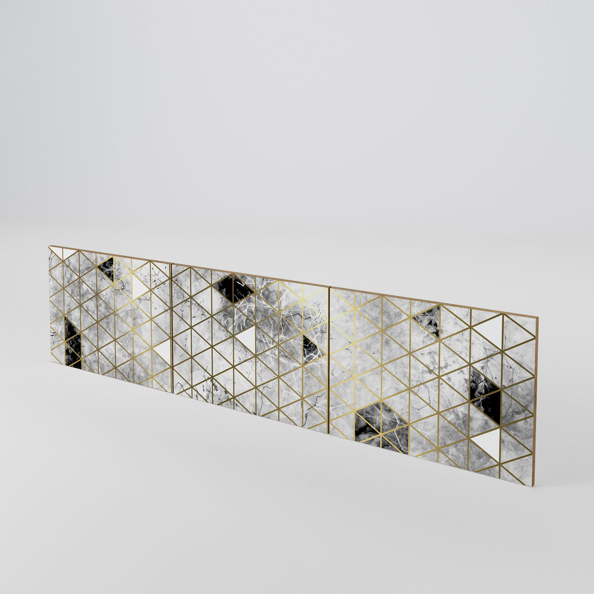 ASHEN ARIA 3-Piece TV Cabinet Door Set