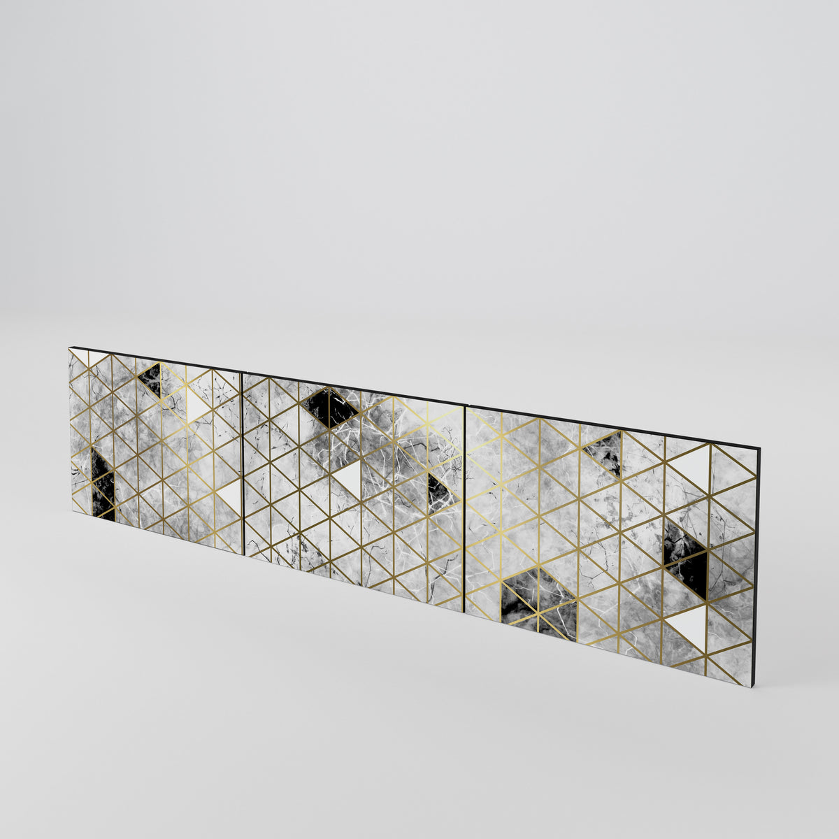 ASHEN ARIA 3-Piece TV Cabinet Door Set