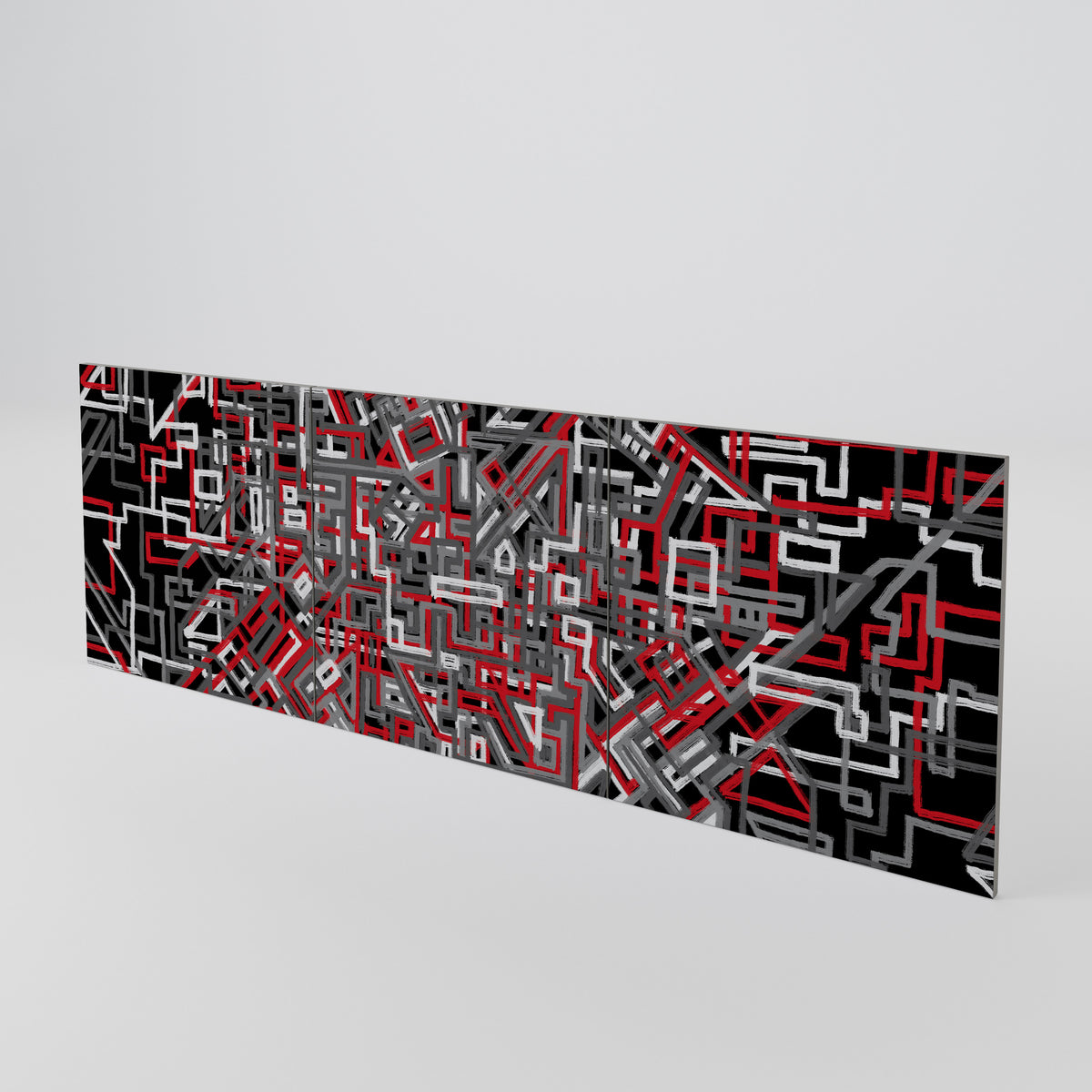 BROKEN LINES 3-Piece Sideboard Door Set