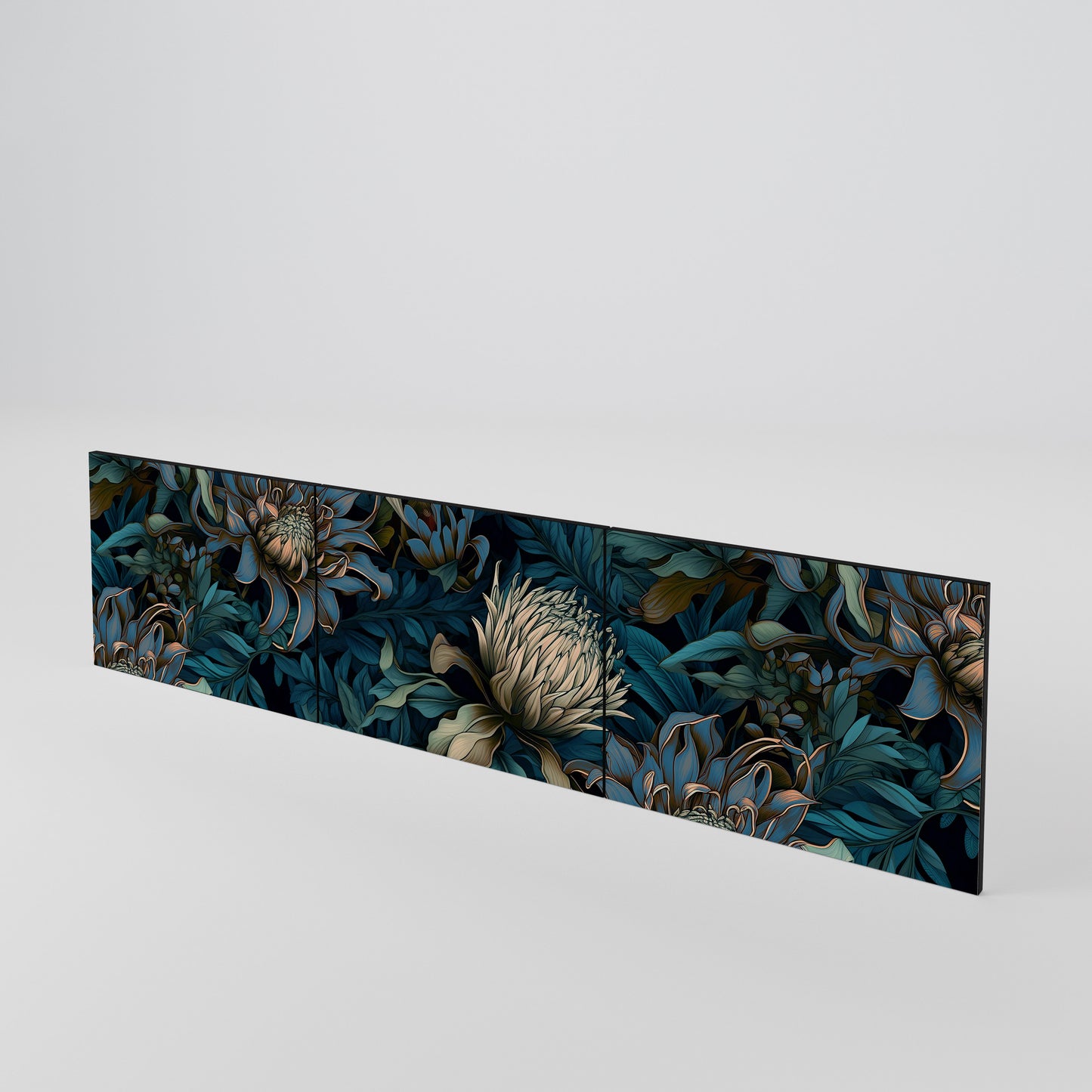 TWILIGHT BLOOM 3-Piece TV Cabinet Door Set
