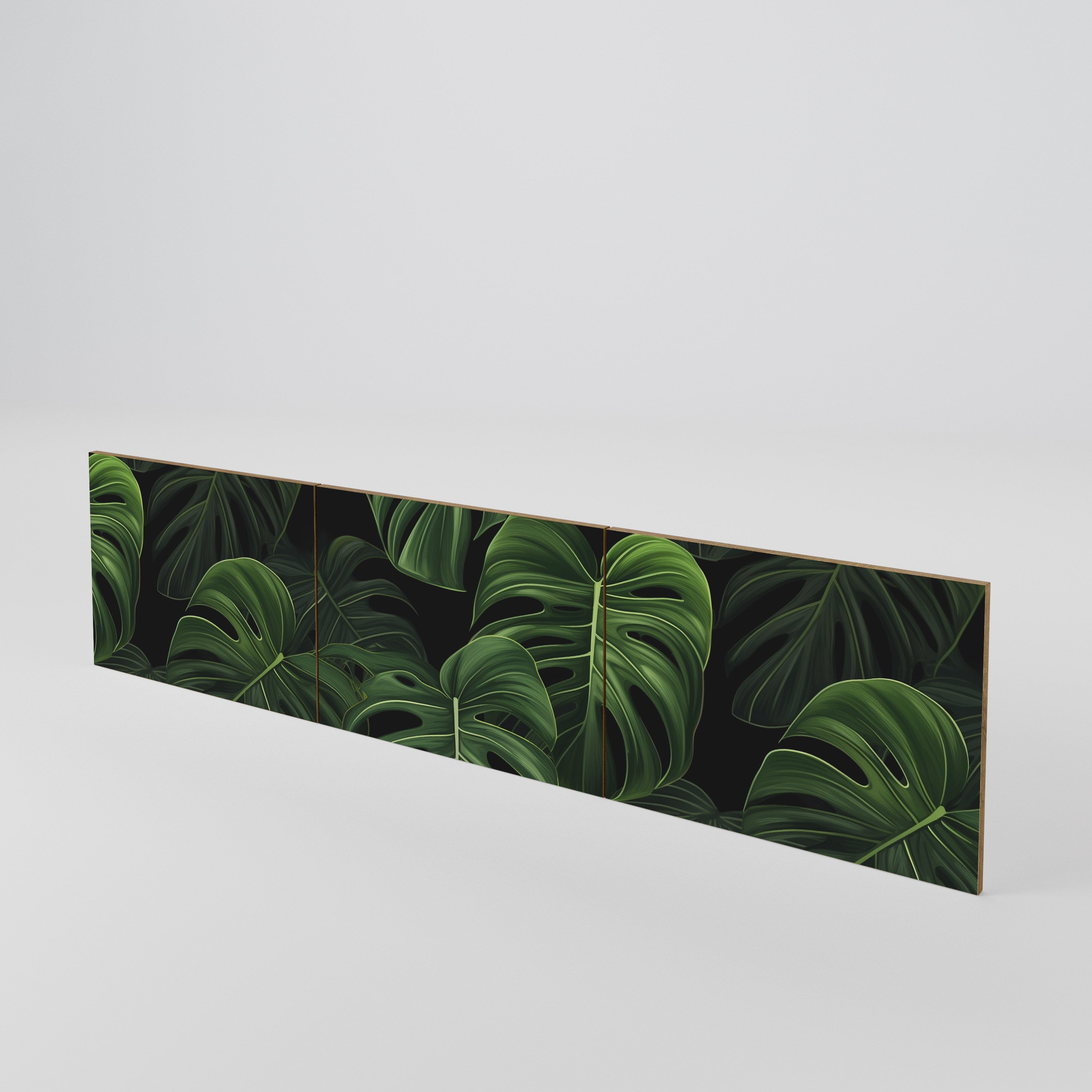 INFINITE MONSTERA 3-Piece TV Cabinet Door Set
