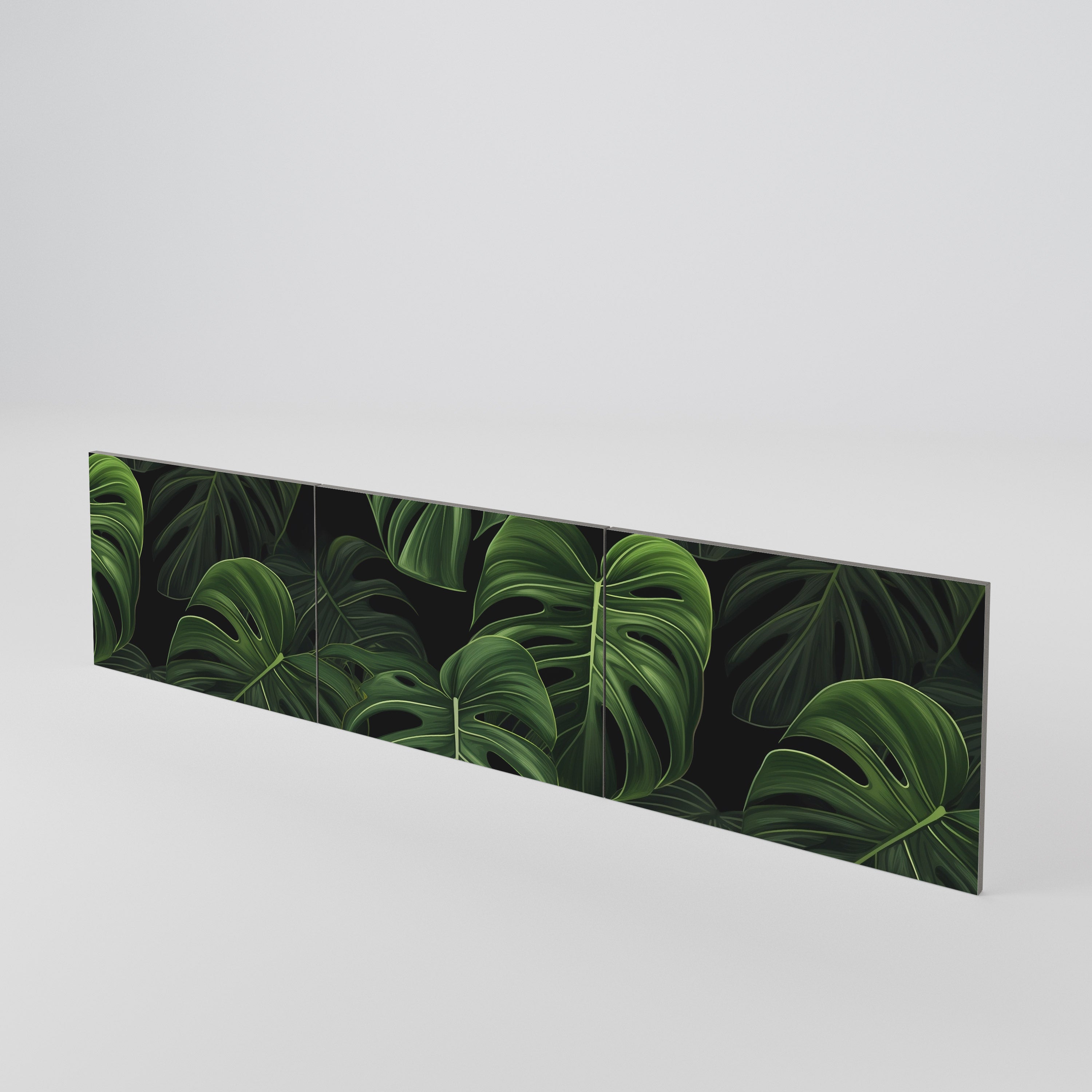 INFINITE MONSTERA 3-Piece TV Cabinet Door Set