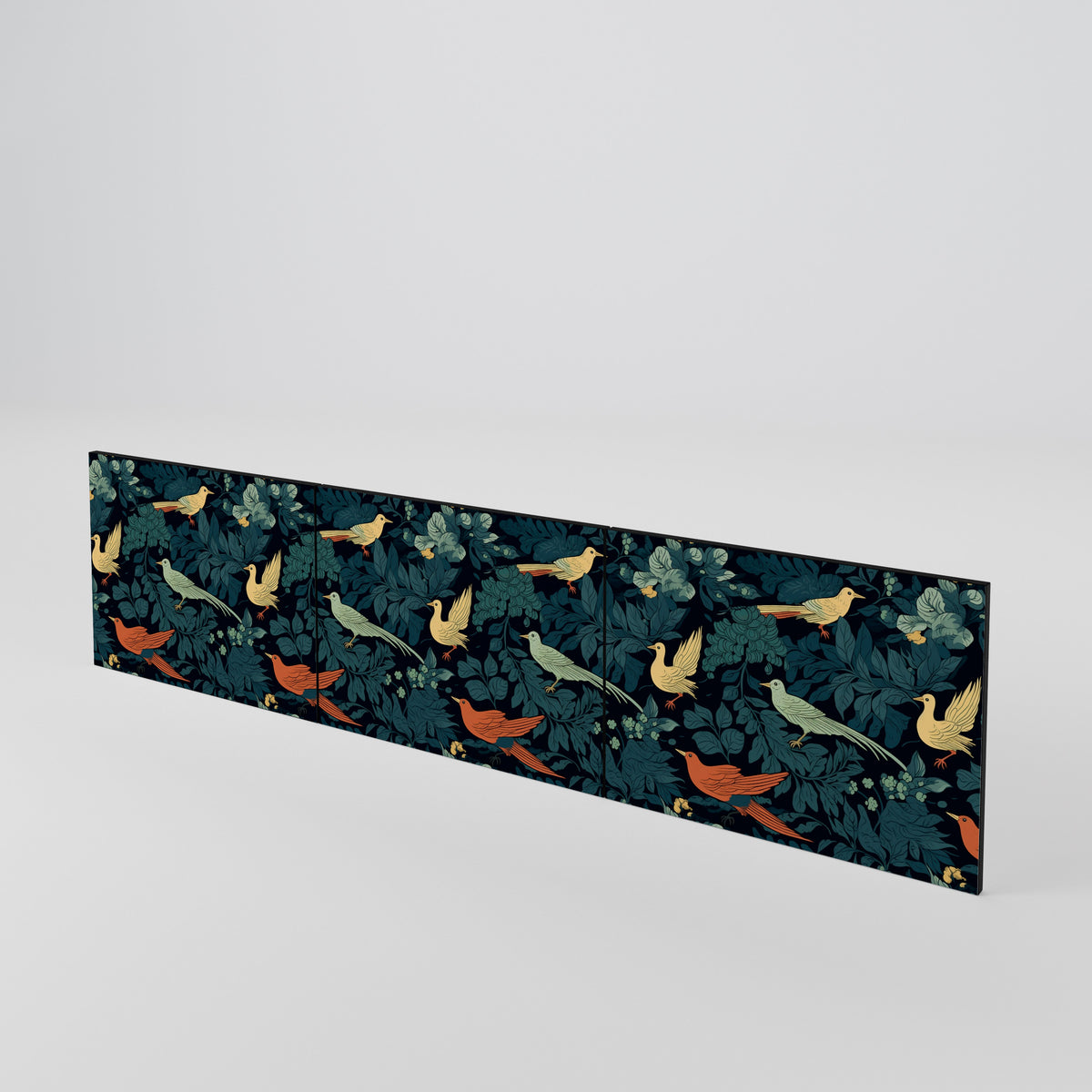 FOWL ORNAMENT 3-Piece TV Cabinet Door Set