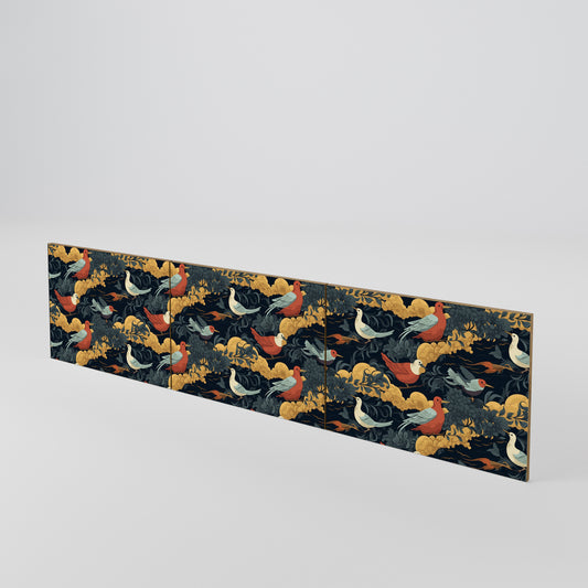FOWLY DAZE 3-Piece TV Cabinet Door Set