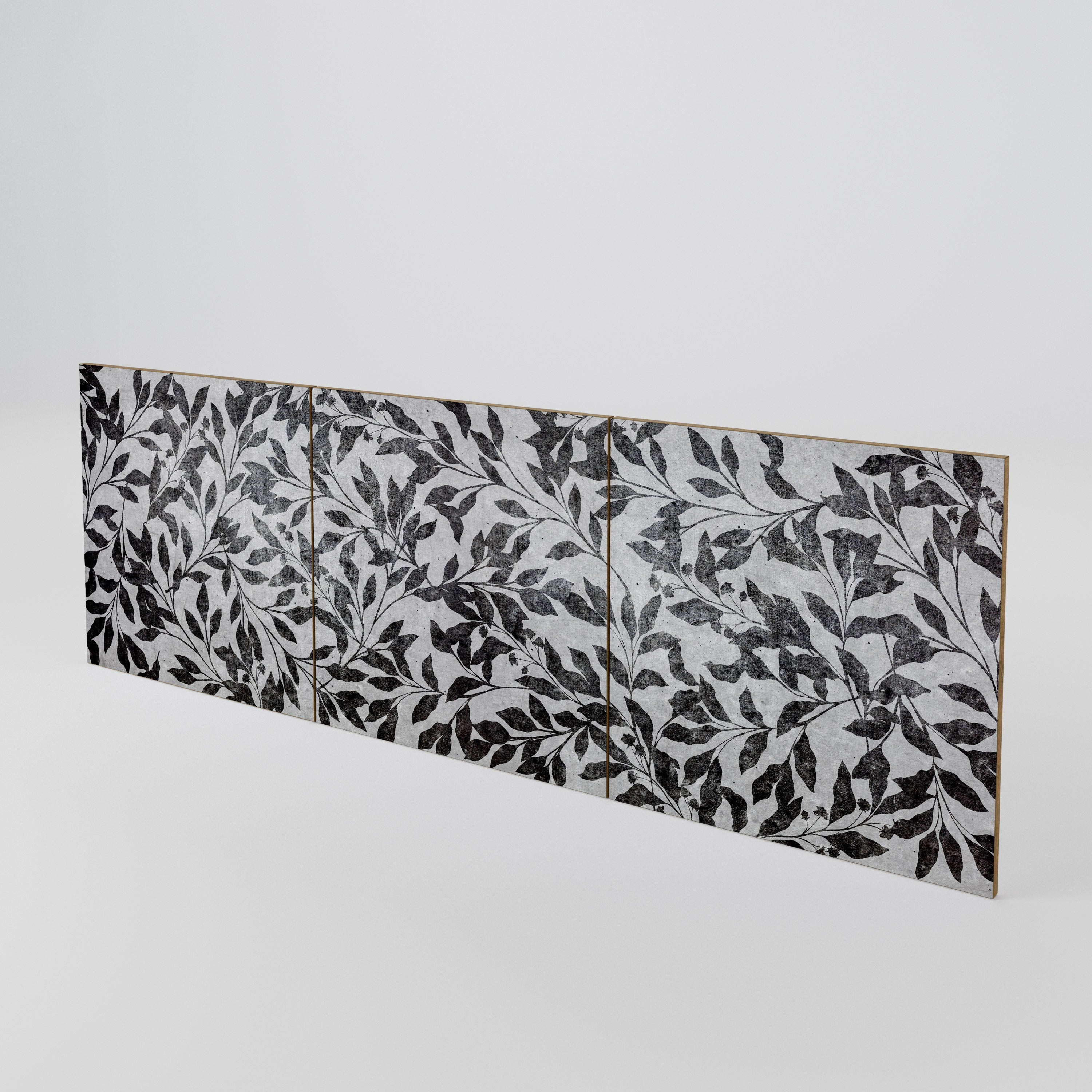 CHARCOAL SPROUT 3-Piece Sideboard Door Set