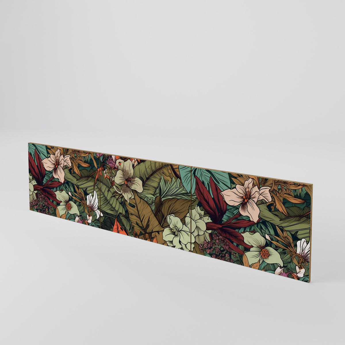 BOTANICAL EMERGENCE 3-Piece TV Cabinet Door Set