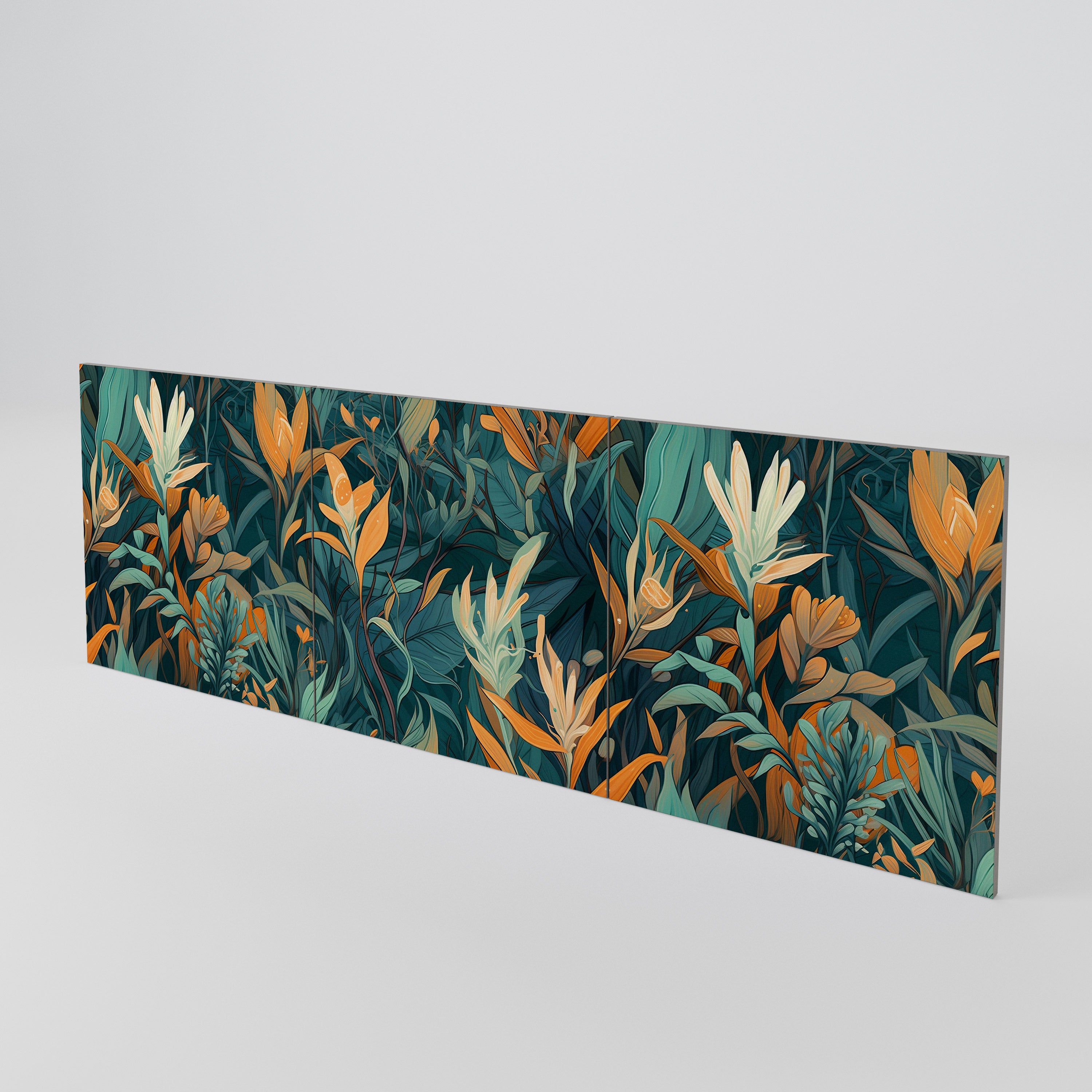 FLORAL SERENITY 3-Piece Sideboard Door Set