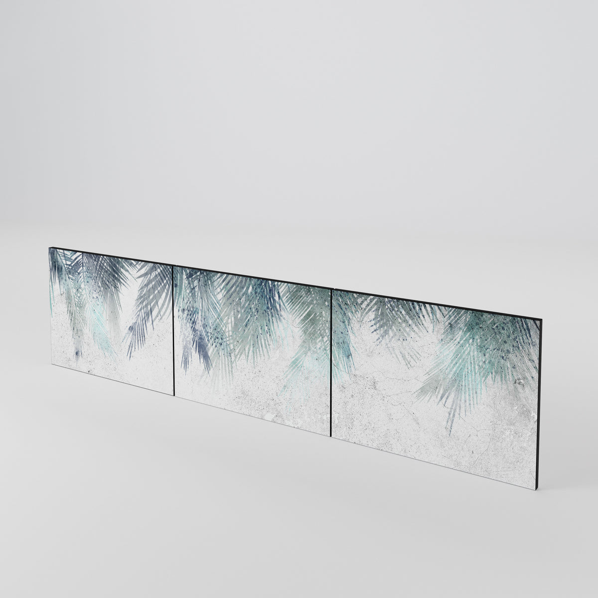 PALM VEIL 3-Piece TV Cabinet Door Set