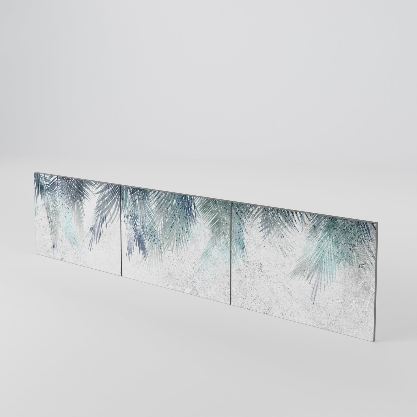 PALM VEIL 3-Piece TV Cabinet Door Set