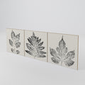 LEAFY STAMPS 3-Piece Sideboard Door Set