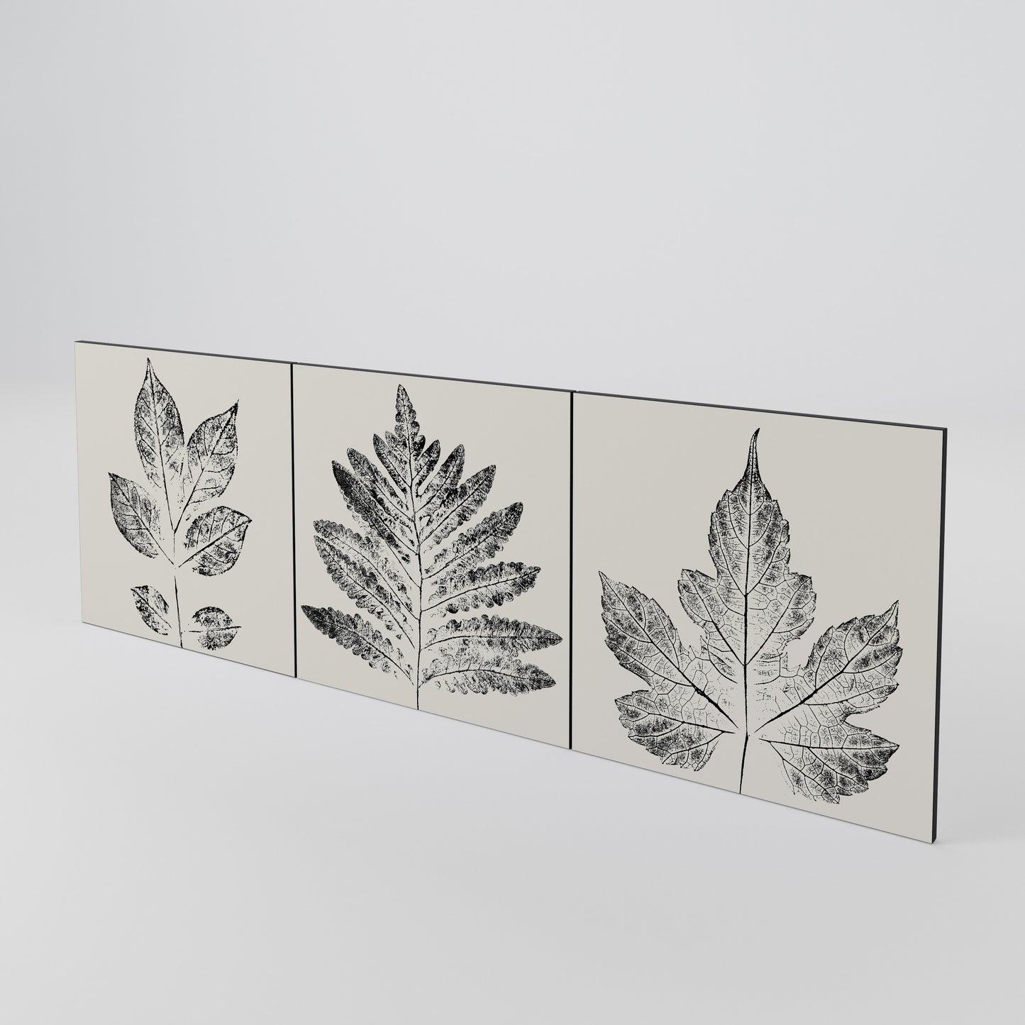 LEAFY STAMPS 3-Piece Sideboard Door Set