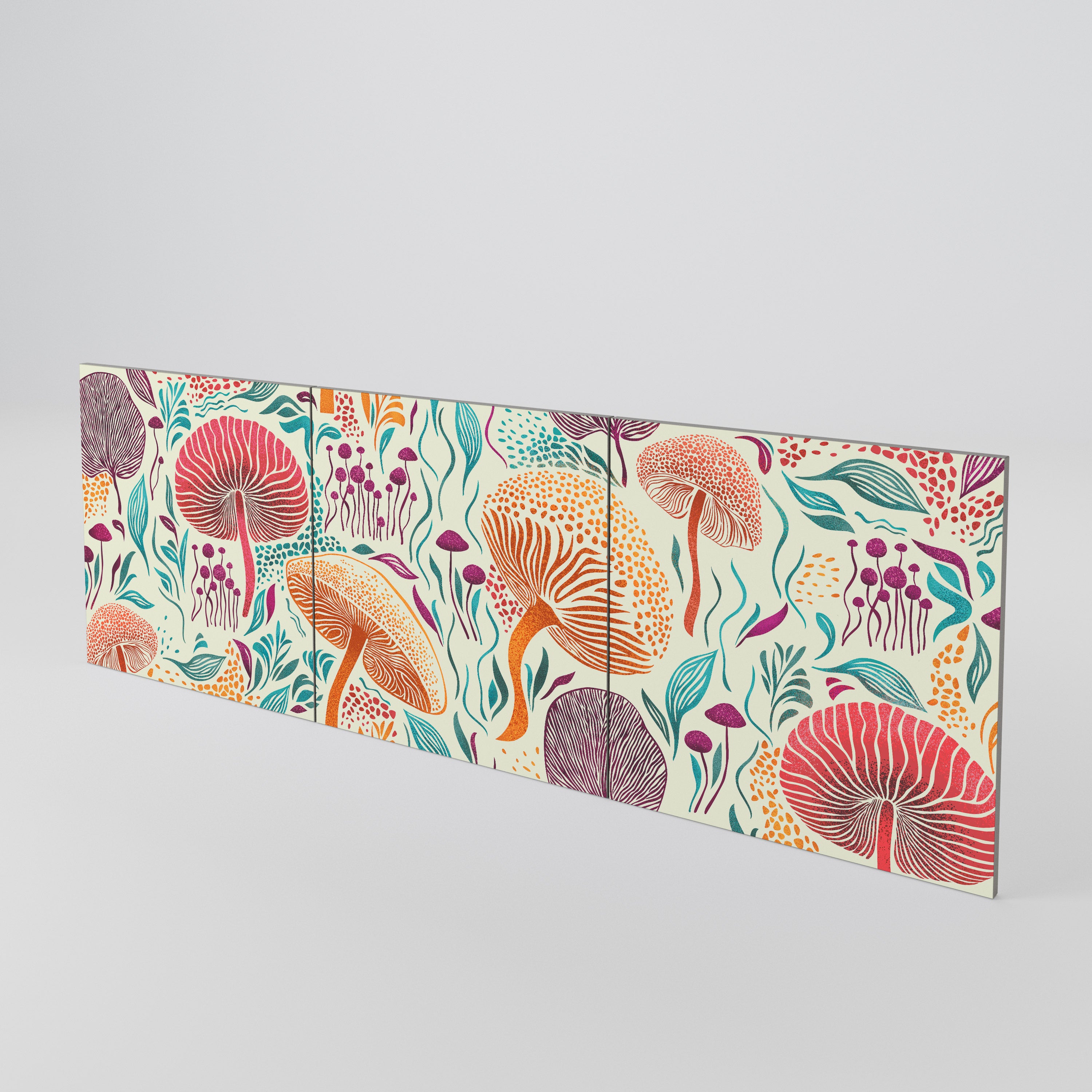 FUNGUS FANTASY 3-Piece Sideboard Door Set