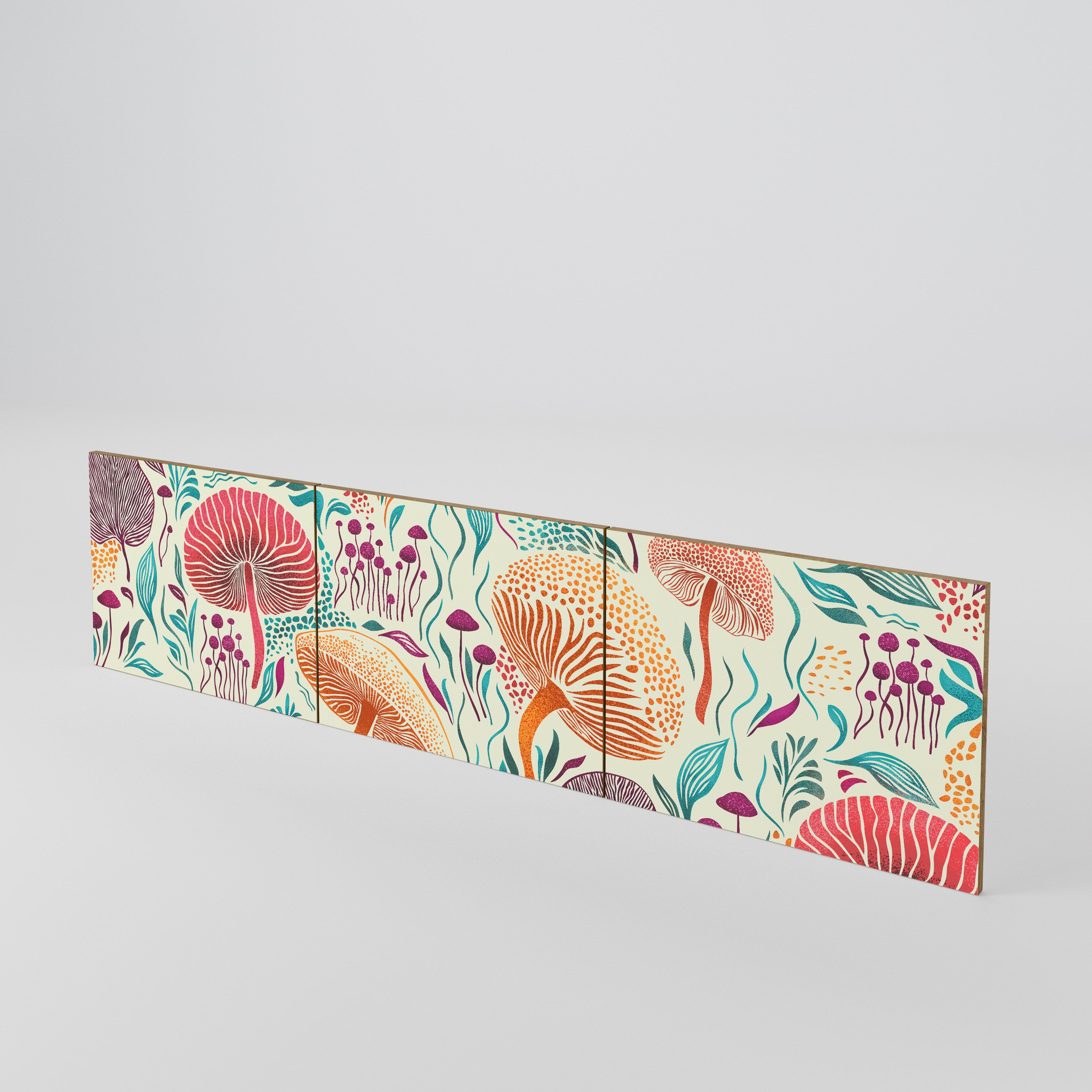 FUNGUS FANTASY 3-Piece TV Cabinet Door Set