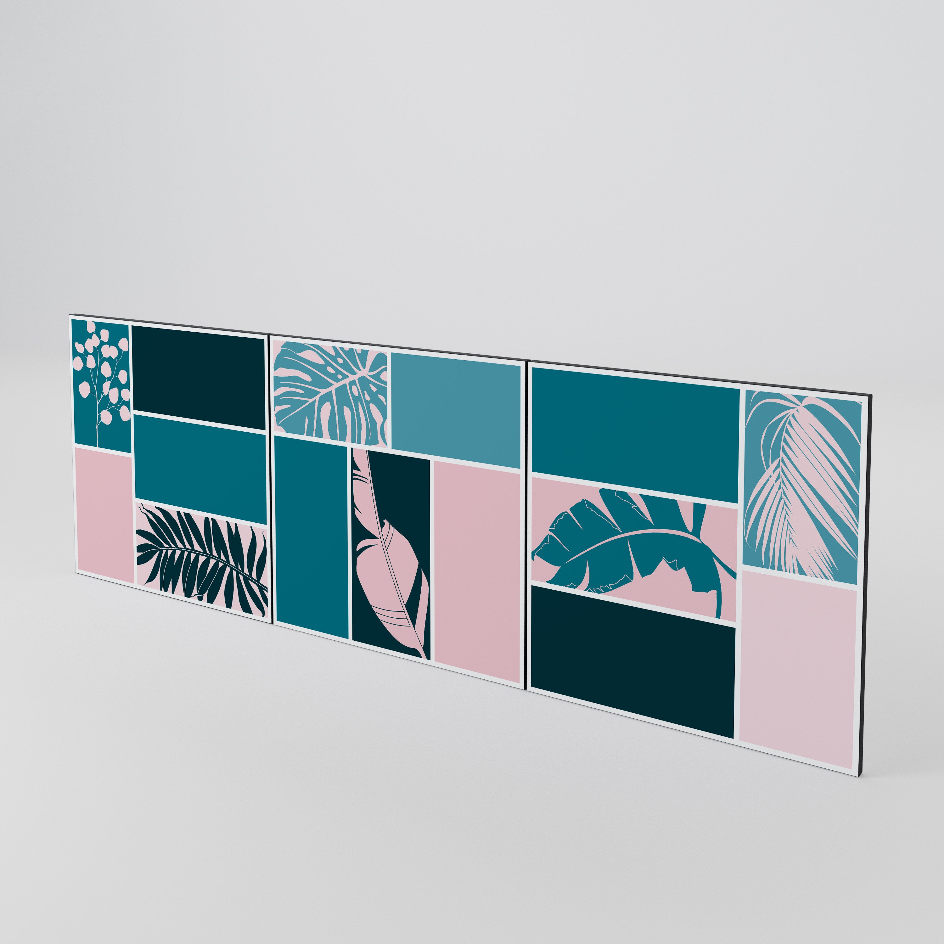 COMBINATION OF SHAPES 3-Piece Sideboard Door Set