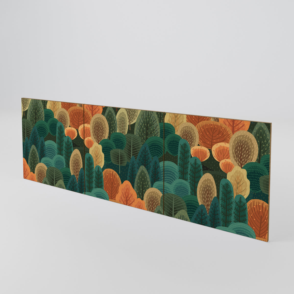 AUTUMN KALEIDOSCOPE 3-Piece Sideboard Door Set