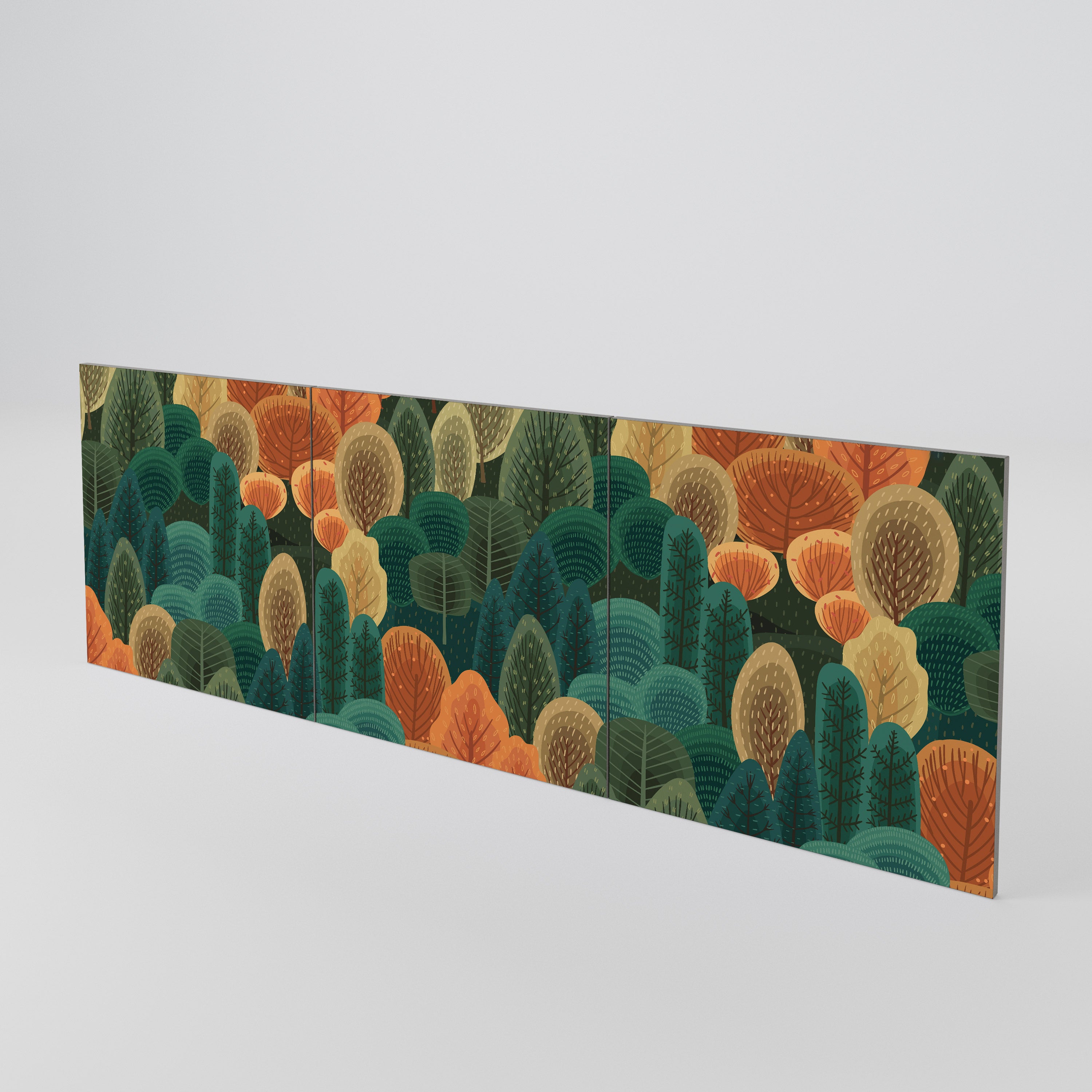 AUTUMN KALEIDOSCOPE 3-Piece Sideboard Door Set