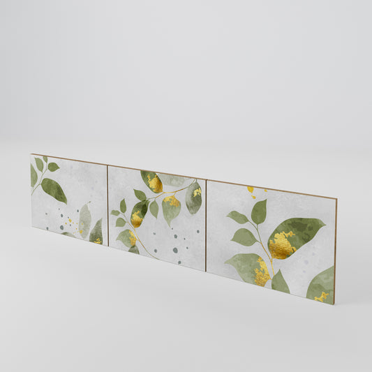 ELEGANT BOTANICS 3-Piece TV Cabinet Door Set