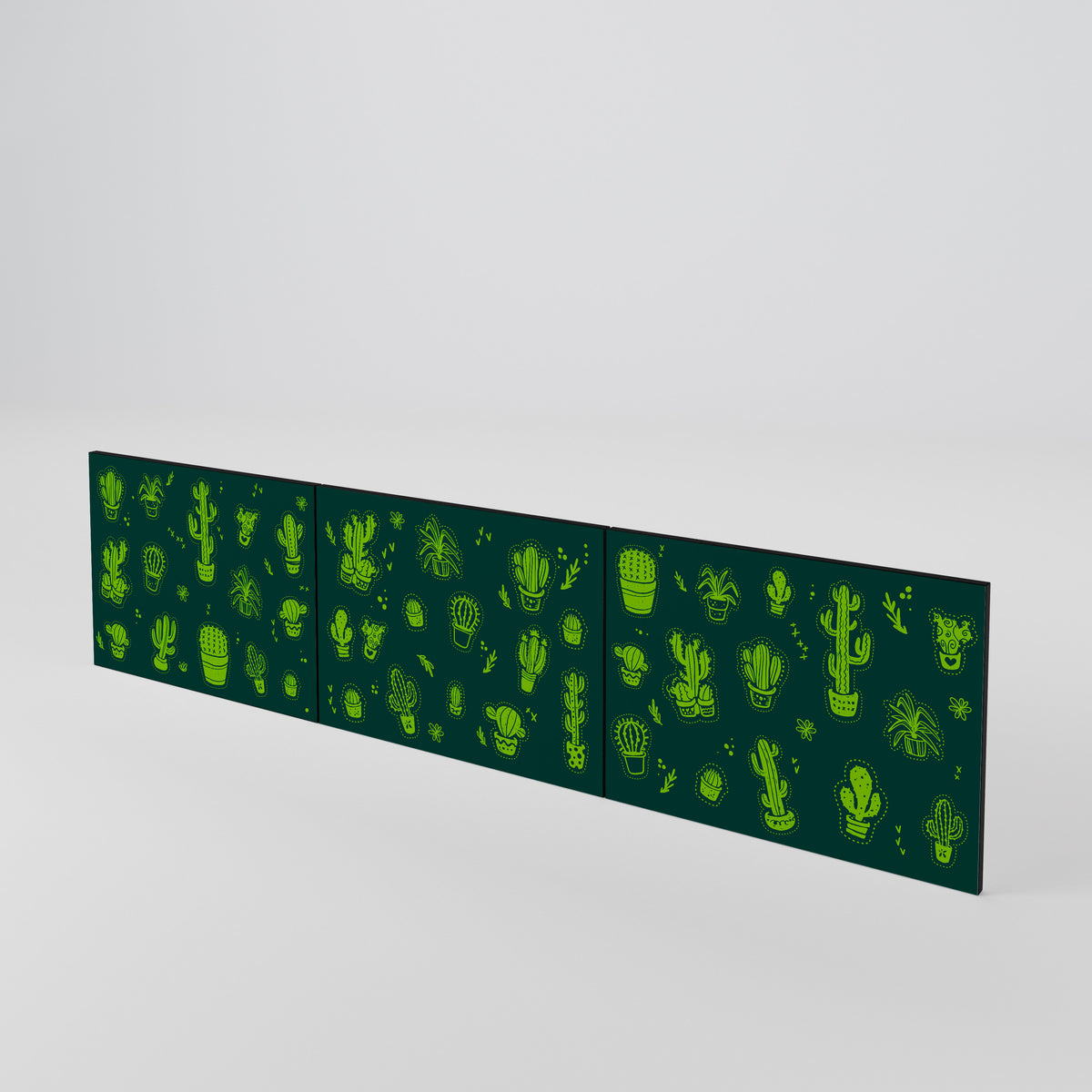 DESERT GREEN 3-Piece TV Cabinet Door Set
