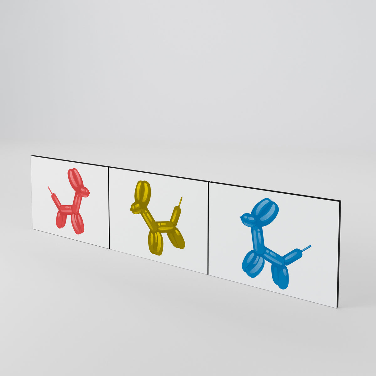 CHILDHOOD MEMORY 3-Piece TV Cabinet Door Set