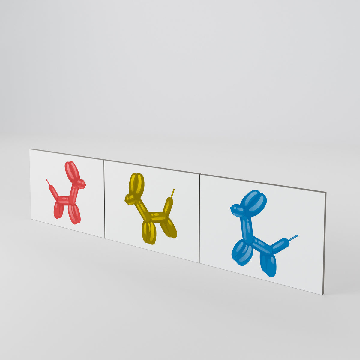 CHILDHOOD MEMORY 3-Piece TV Cabinet Door Set