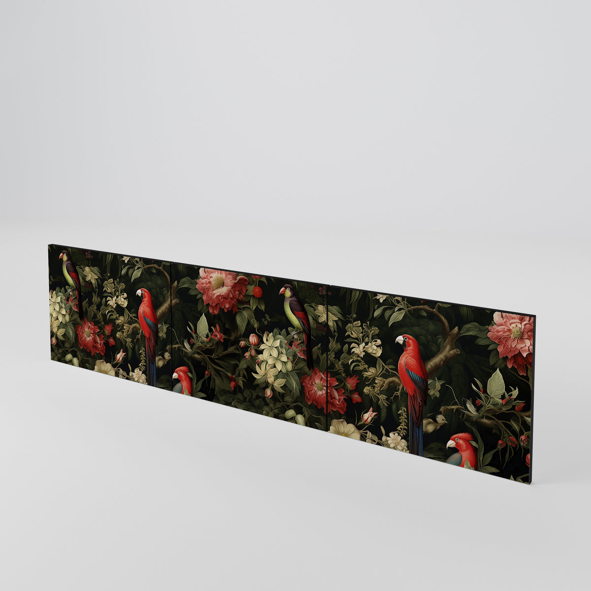 AVIAN GREENERY 3-Piece TV Cabinet Door Set