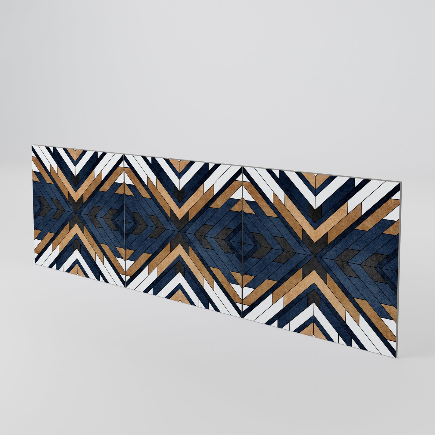 ARTFUL GEOMETRY 3-Piece Sideboard Door Set