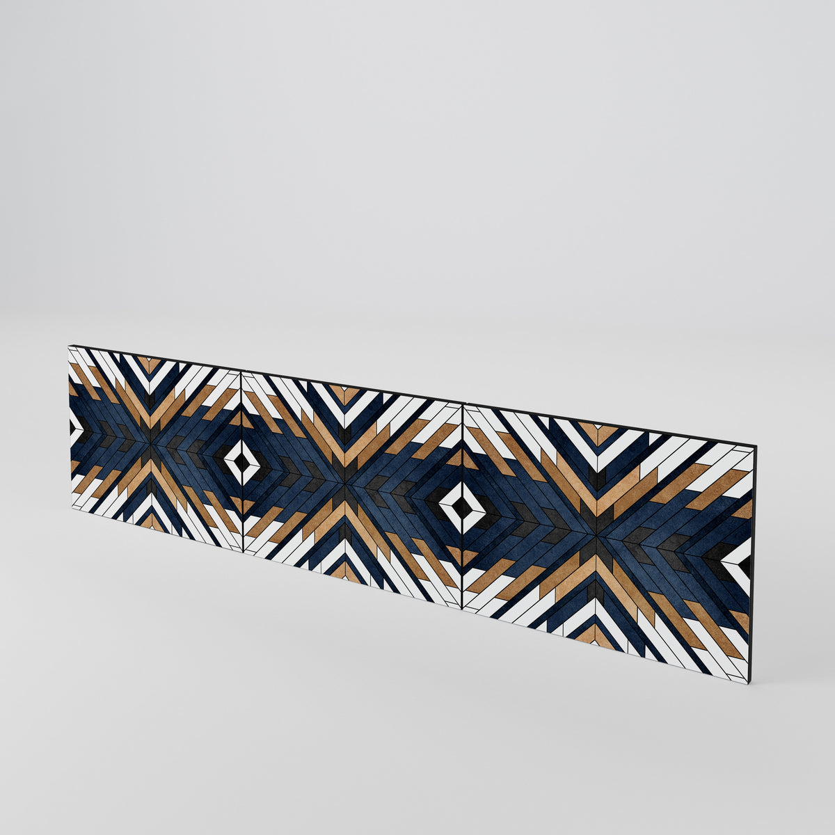ARTFUL GEOMETRY 3-Piece TV Cabinet Door Set